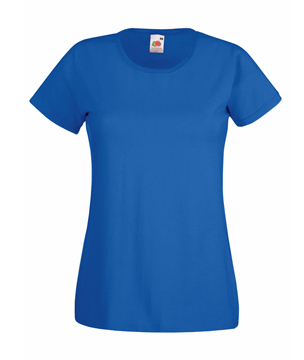 T-SHIRT VALUEWEIGHT DONNA  - FRUIT OF THE LOOM royal